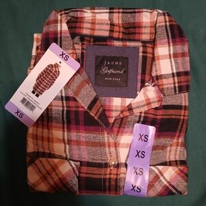 Jachs Girlfriend Men's Plaid Shirt - Multicolor